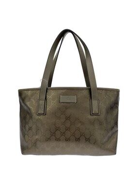 Gucci GG Canvas Metallic Tote Bag